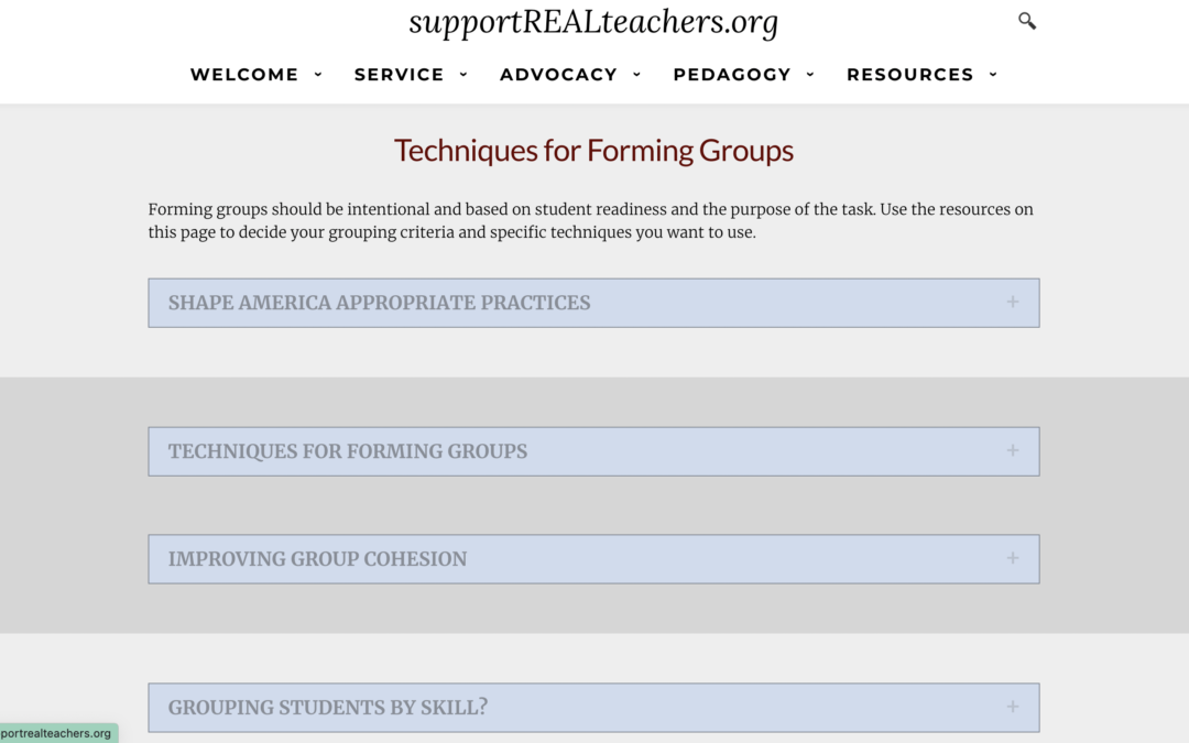 Techniques for Forming Groups